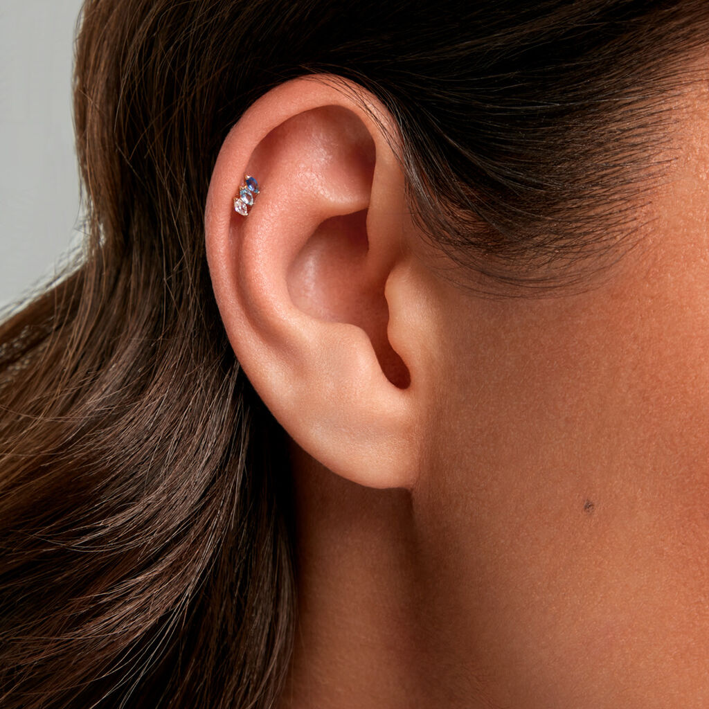 Piercing Detta Or Jaune Oxyde De Zirconium - Piercings d'oreilles Femme | Histoire d&rsquo;Or