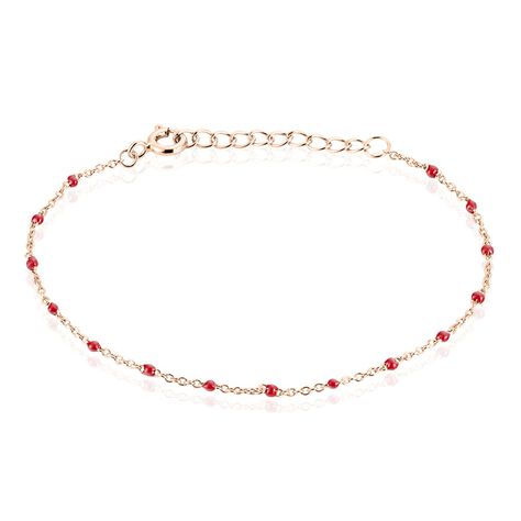 Bracelet Argent Rose Polka - Bracelets Femme | Histoire d’Or