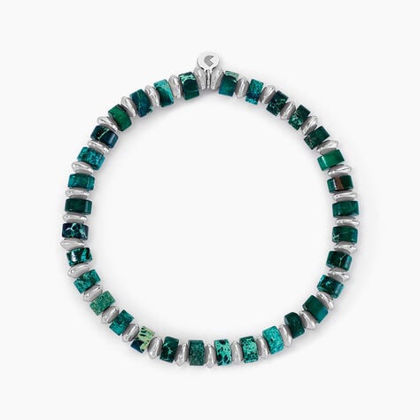 Bracelet Jourdan Acier Blanc - Bracelets Homme | Histoire d’Or
