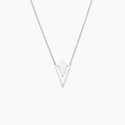 Collier Tylee Argent Blanc - Colliers fantaisie Femme | Histoire d&rsquo;Or