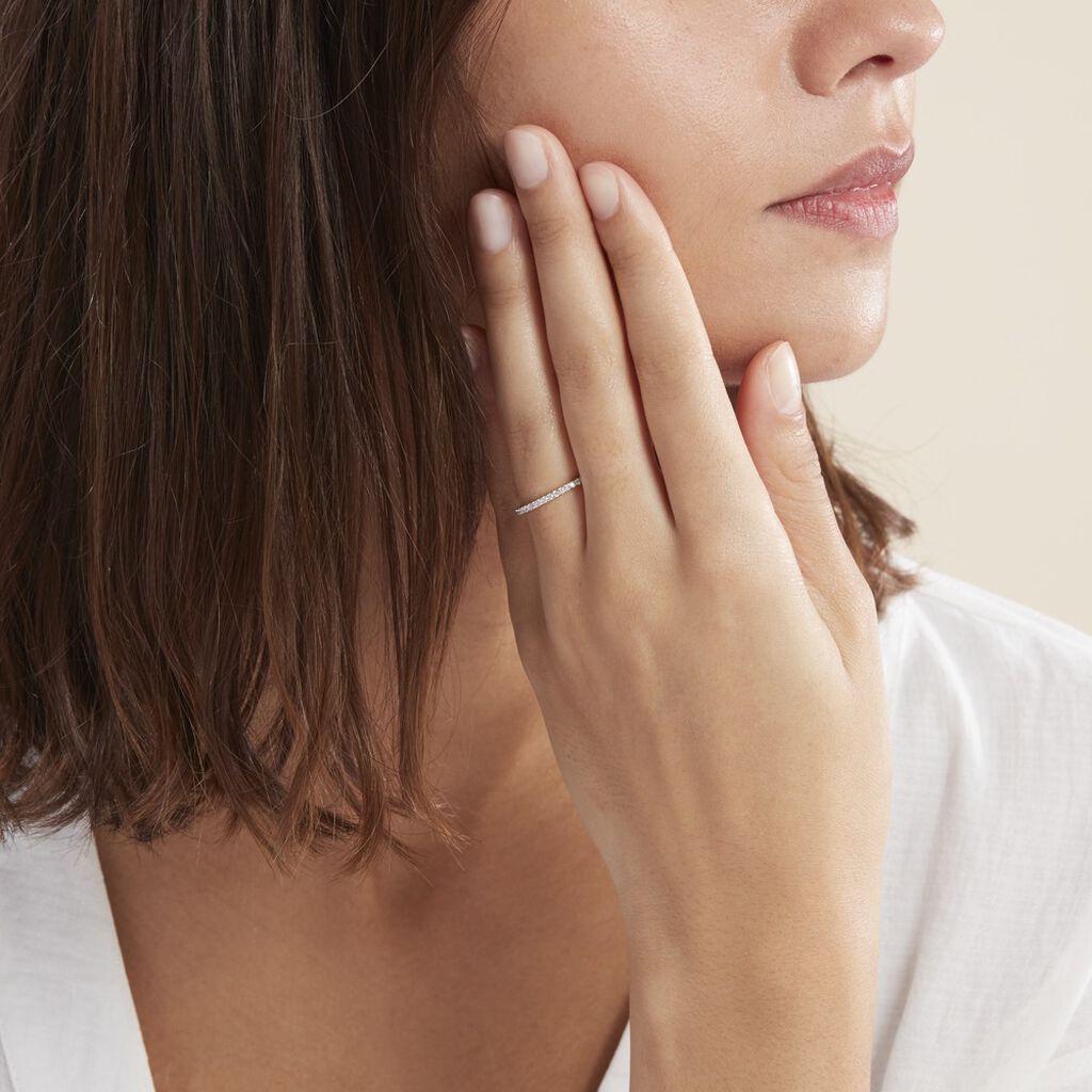 Bague Gizella Or Jaune Diamant - Alliances Femme | Histoire d’Or