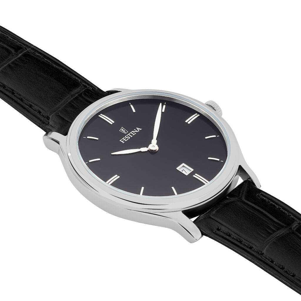 Montre Festina Classics Noir - Montres Homme | Histoire d’Or