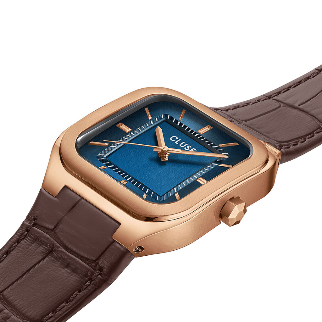 Montre Cluse Quadrus Bleu - Montres Homme | Histoire d&rsquo;Or
