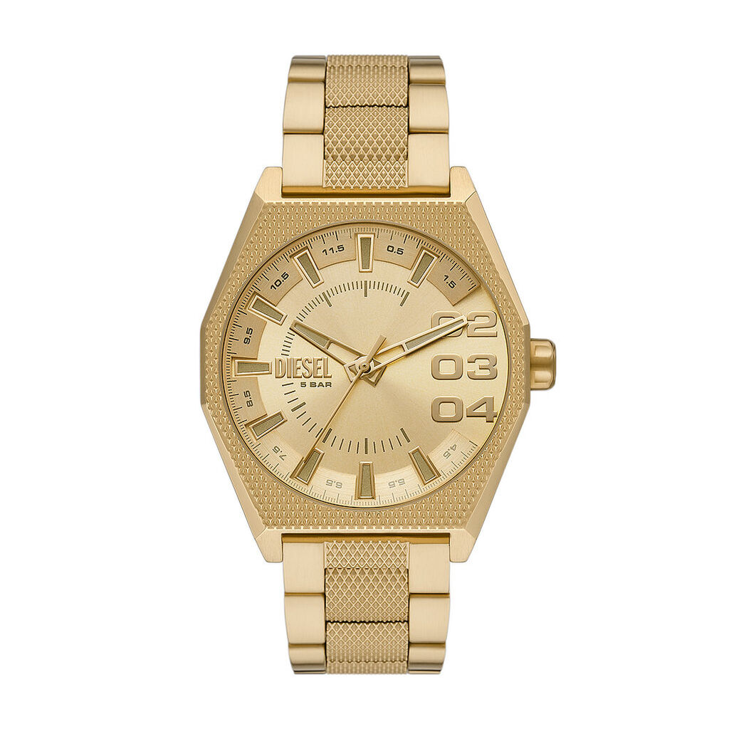 Montre Diesel Scraper Doré - Montres Homme | Histoire d’Or