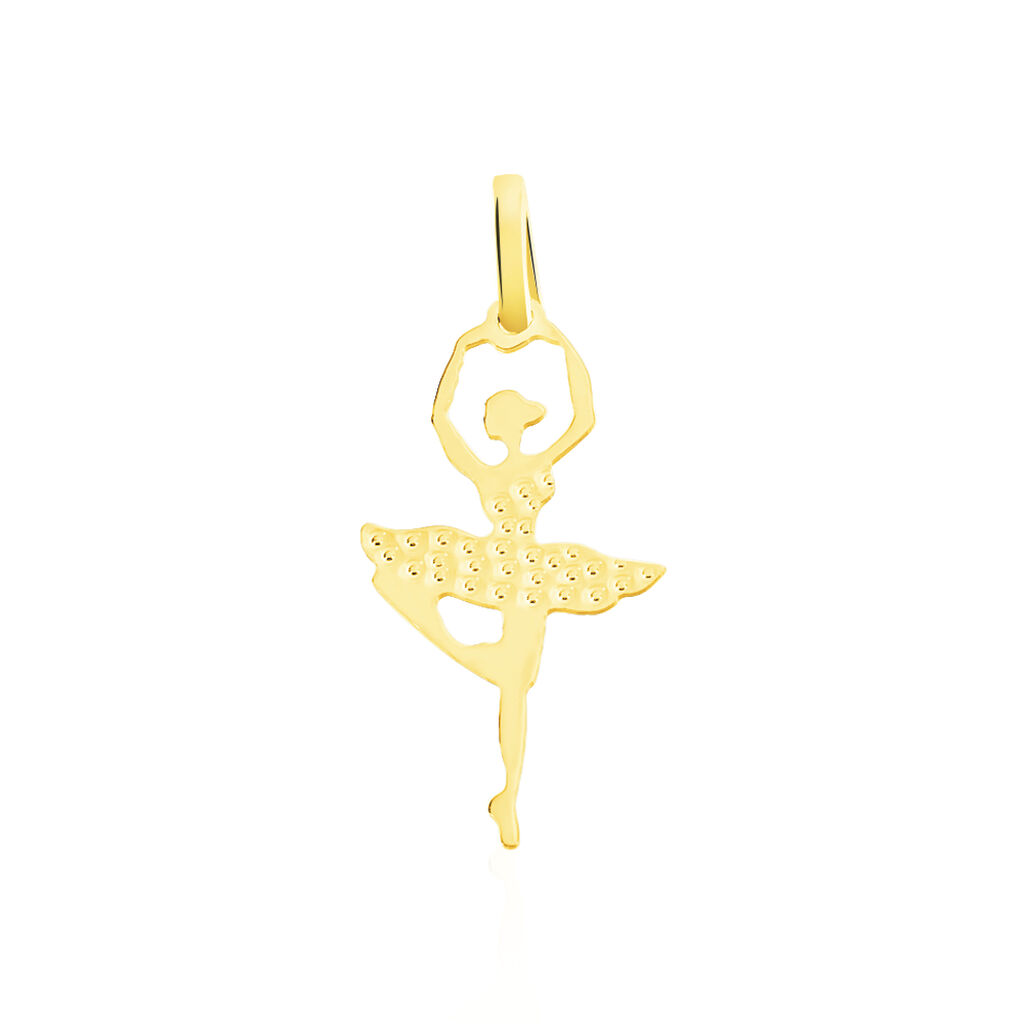 Pendentif Gabinia Danceuse Or Jaune
