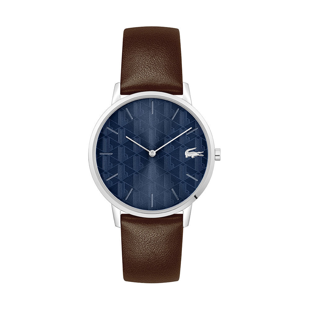 Montre lacoste cuir marron 2025