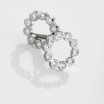 Boucles D'oreilles Puces Argent Blanc Leonhard Oxydes De Zirconium - Boucles d'oreilles fantaisie Femme | Histoire d&rsquo;Or