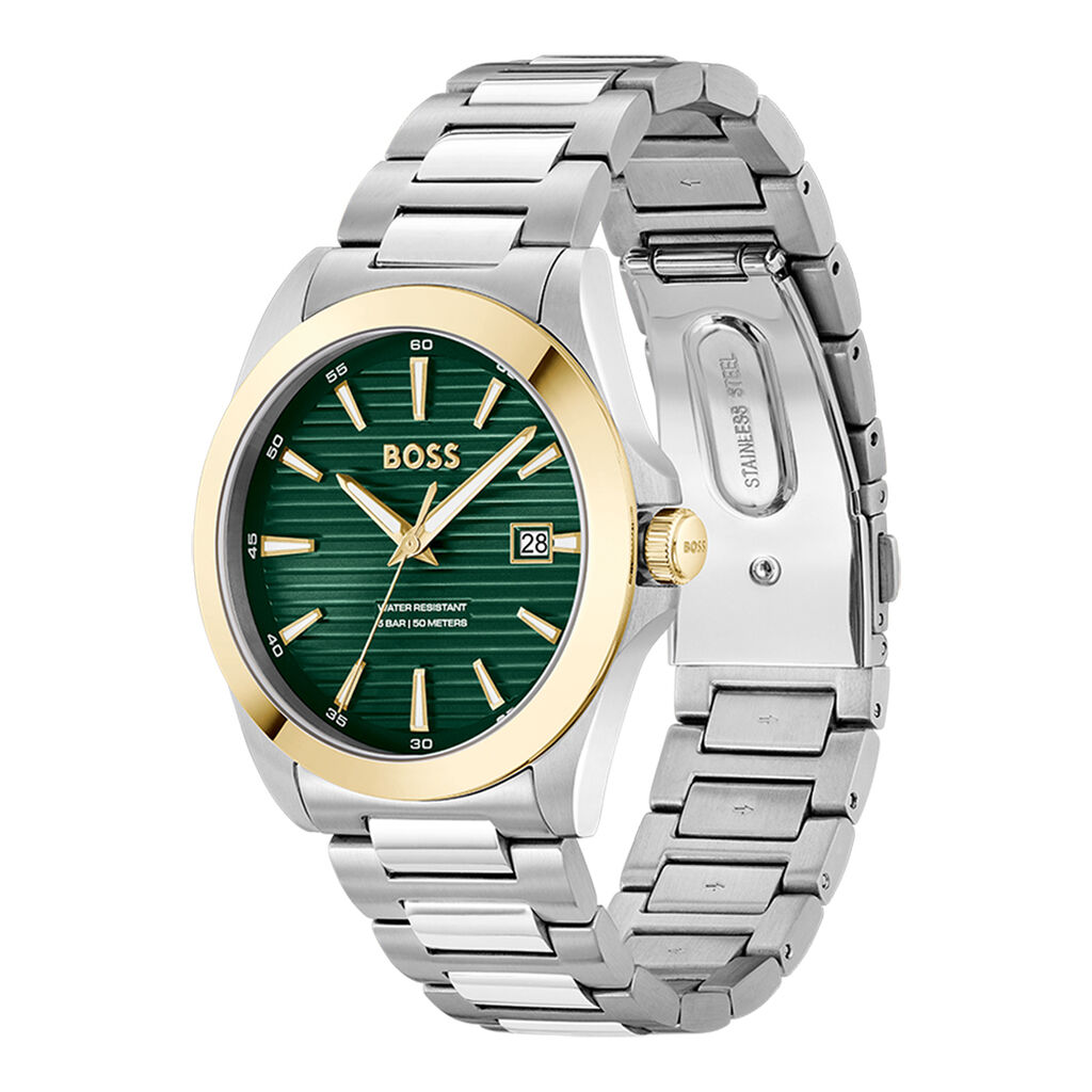Montre Boss Strike Vert - Montres Homme | Histoire d&rsquo;Or