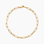 Bracelet Neala Plaqu&eacute; Or Jaune - Bracelets cha&icirc;ne Femme | Histoire d&rsquo;Or