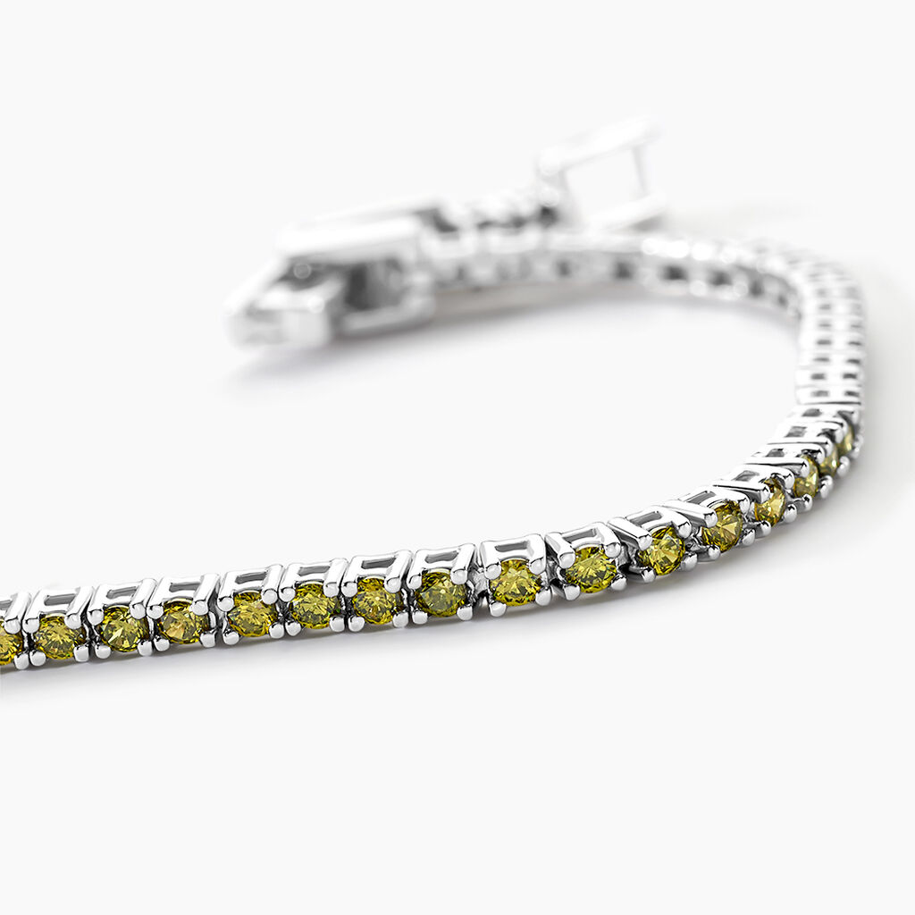 Bracelet Rio Tennis Argent Blanc Oxyde De Zirconium - Bracelets Femme | Histoire d&rsquo;Or