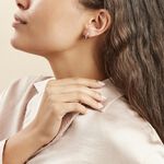 Cr&eacute;ole Unitaire Agavie Or Blanc - Boucles d'oreilles cr&eacute;oles Famille | Histoire d&rsquo;Or