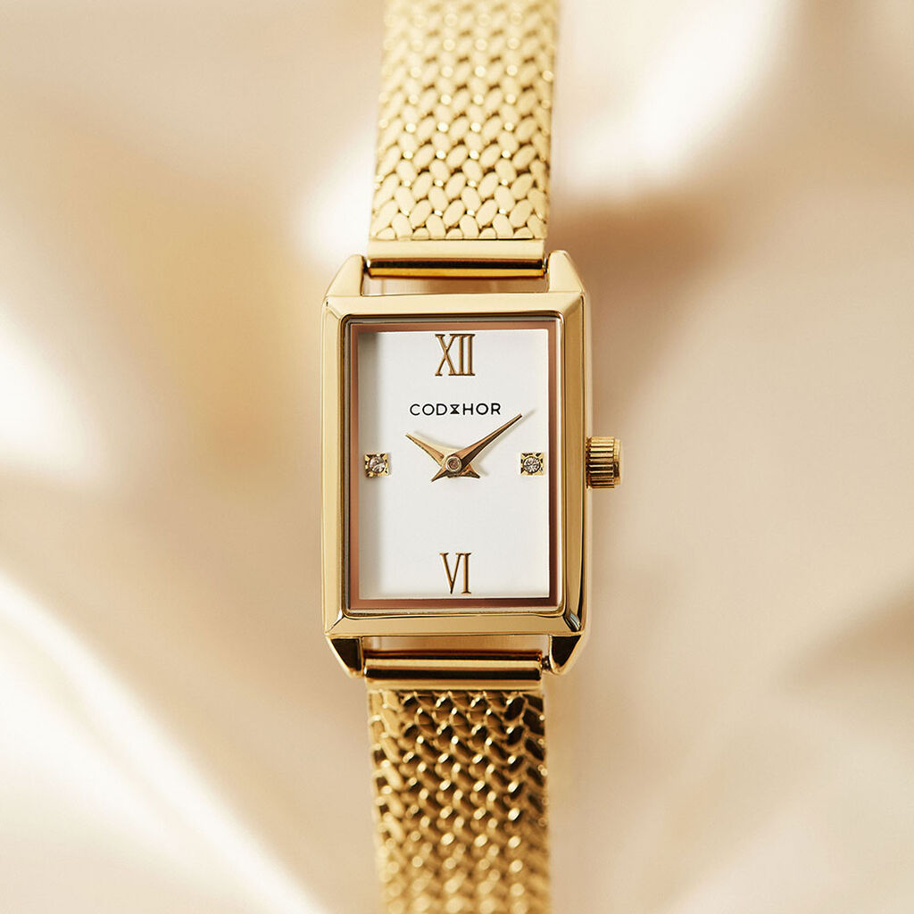 Montre Codhor Suzy Blanc - Montres Femme | Histoire d’Or