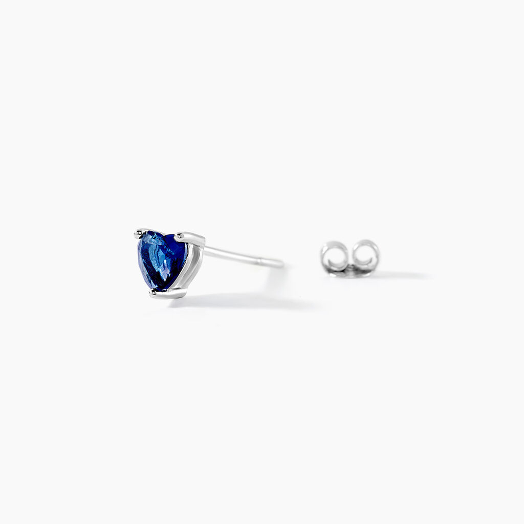 Boucles D'oreilles Kelvyn Argent Blanc Oxyde - Boucles d'oreilles fantaisie Femme | Histoire d’Or