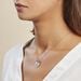 Pendentif Axelia Argent Blanc - Pendentifs Unisex | Histoire d’Or