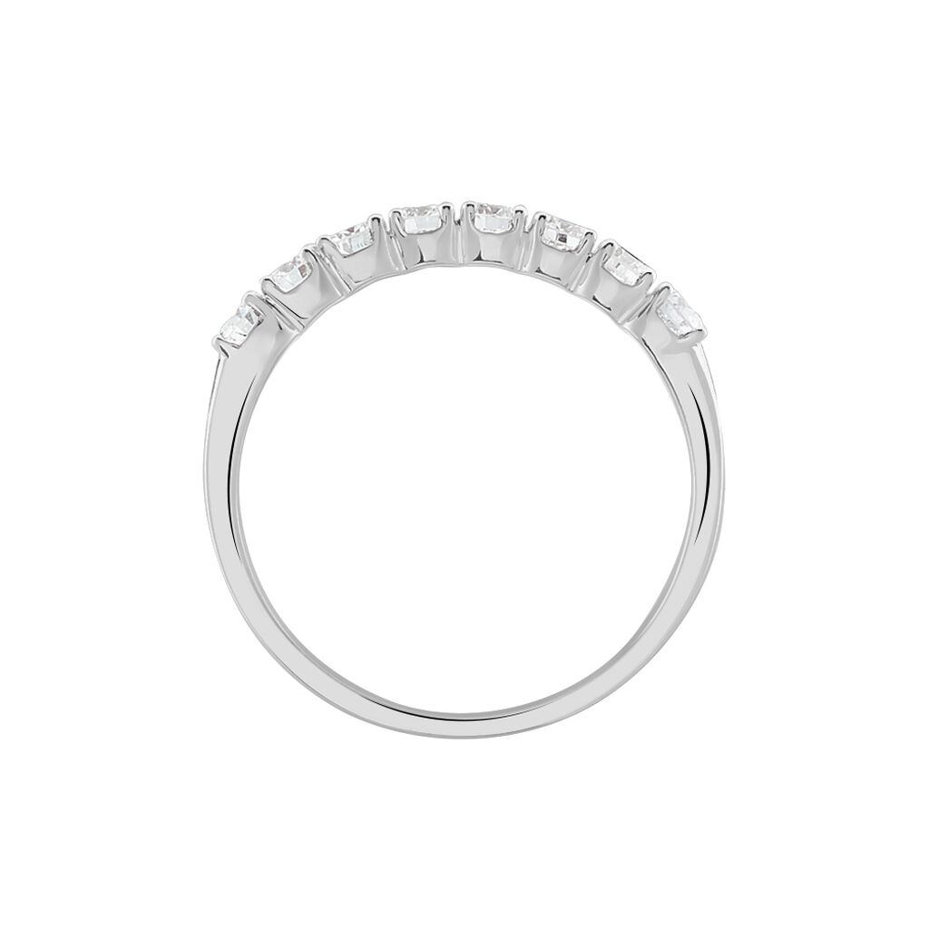 Alliance Eloisa Or Blanc Diamant Synthetique - Alliances Femme | Histoire d’Or