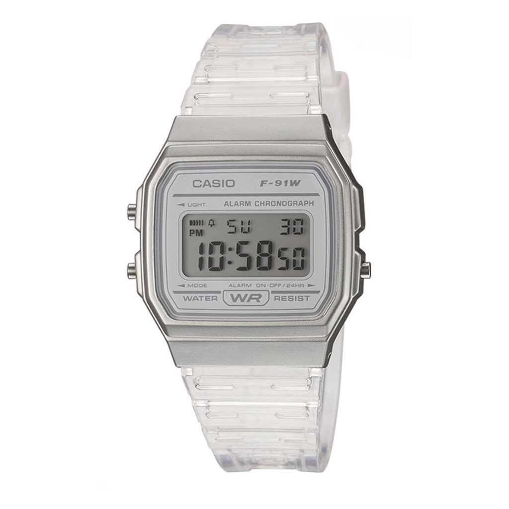 Montre Casio Collection Vintage Edgy Blanc - Montres Famille | Histoire d’Or