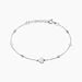 Bracelet Onelia Argent Blanc Cristal - Bracelets Femme | Histoire d’Or