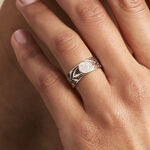 Bague Appius Argent Blanc Oxyde De Zirconium - Bagues avec pierre Femme | Histoire d&rsquo;Or