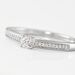 Bague Finella Platine Blanc Diamant - Bagues solitaires Femme | Histoire d’Or