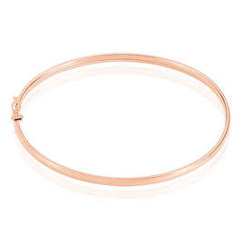 Bracelet Jonc Nicolette Or Rose - Bracelets joncs Femme | Histoire d’Or