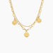 Collier Gili Acier Jaune - Colliers fantaisie Femme | Histoire d’Or