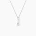Collier Henriet Argent Blanc Oxyde De Zirconium - Colliers fantaisie Femme | Histoire d’Or
