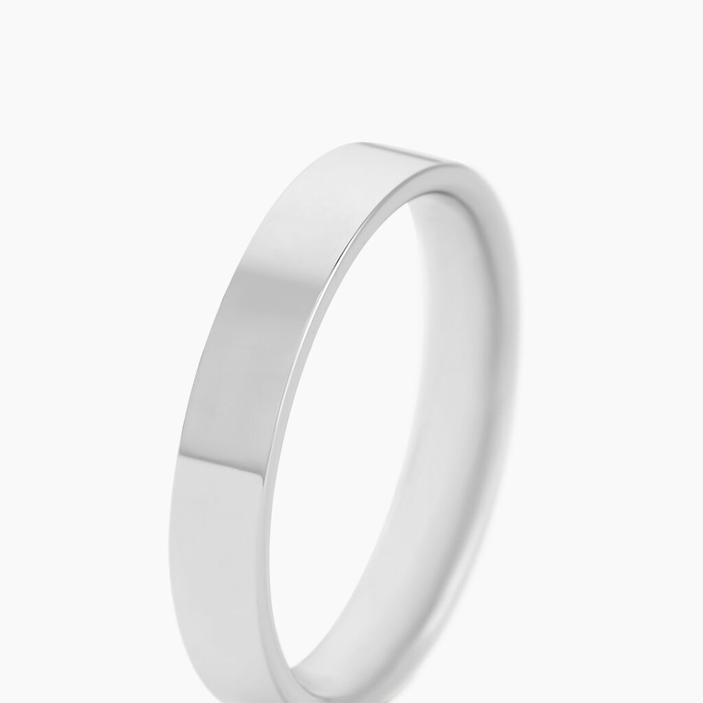 Alliance Gaaia Or Blanc - Alliances Unisex | Histoire d&rsquo;Or