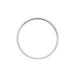 Alliance Markel Ruban Plat Or Blanc - Alliances Famille | Histoire d&rsquo;Or