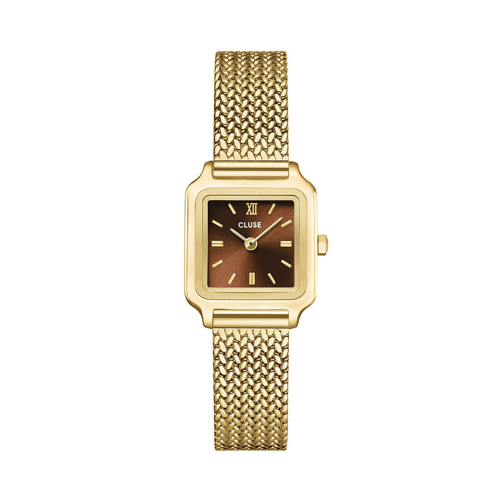 Montre Cluse Gracieuse Mini Marron - F&ecirc;te des m&egrave;res Femme | Histoire d&rsquo;Or