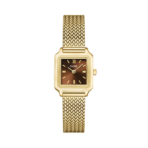 Montre Cluse Gracieuse Mini Marron - F&ecirc;te des m&egrave;res Femme | Histoire d&rsquo;Or