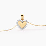 Collier Inocencio Or Jaune Oxyde De Zirconium - Colliers Femme | Histoire d&rsquo;Or