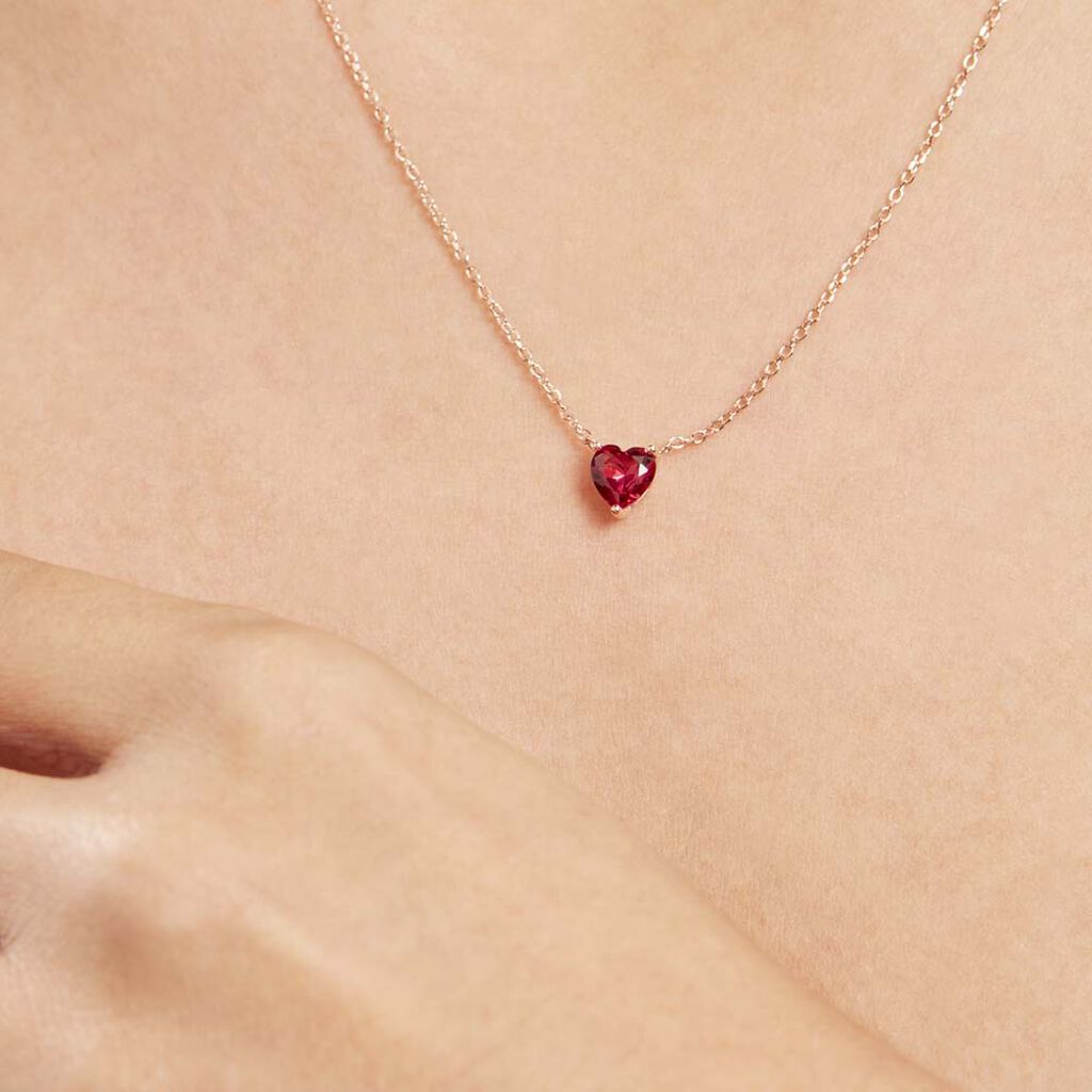 Collier Kelvyn Argent Rose Oxyde - Colliers fantaisie Femme | Histoire d’Or