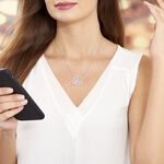 Collier Belambra Argent Blanc Oxyde De Zirconium - Colliers Femme | Histoire d&rsquo;Or