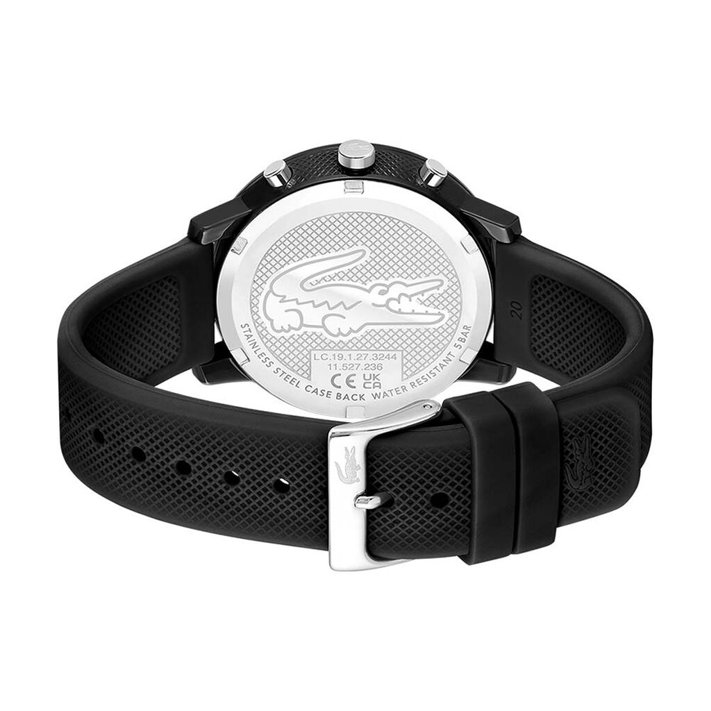 Montre Lacoste .12.12 Chrono Noir - Montres Homme | Histoire d’Or