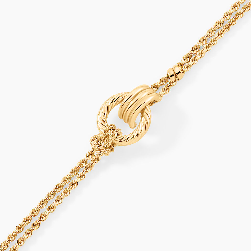 Bracelet Cordelia Or Jaune - Bijoux sans pierre Femme | Histoire d&rsquo;Or