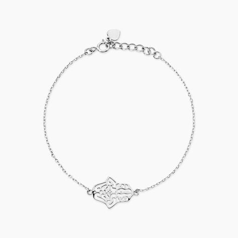 Bracelet Sarah Argent Blanc - Bracelets Femme | Histoire d&rsquo;Or