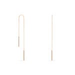 Boucles D'oreilles Pendantes Pink Or Rose - Boucles d'oreilles pendantes Femme | Histoire d&rsquo;Or