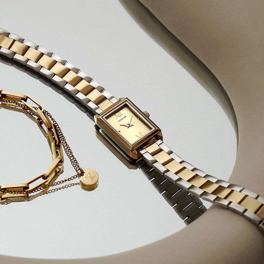 Coffret De Montre Codhor Suzy 2 Doré - Montres Femme | Histoire d’Or
