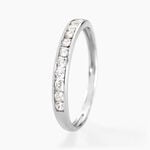 Alliance Davila Or Blanc Oxyde De Zirconium - Alliances Femme | Histoire d&rsquo;Or