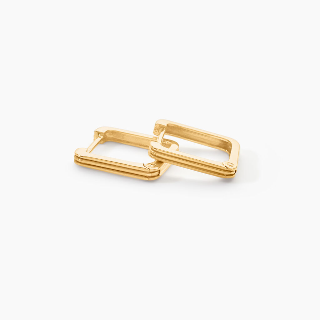 Cr&eacute;oles Myra Or Jaune - Boucles d'oreilles cr&eacute;oles Femme | Histoire d&rsquo;Or