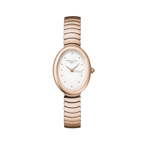 Montre Rosefield Ovale Blanc - Montres Femme | Histoire d&rsquo;Or