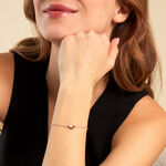 Bracelet Mimosa Argent Rose - Bracelets Femme | Histoire d&rsquo;Or