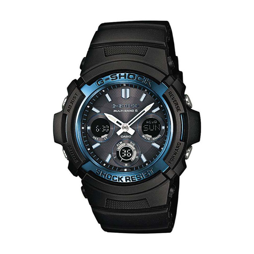 Montre Casio G-shock Noir - Montres solaires Homme | Histoire d&rsquo;Or