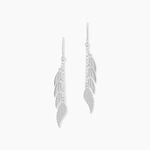 Boucles D'oreilles Pendantes Alli Argent Blanc - Boucles d'oreilles fantaisie Femme | Histoire d&rsquo;Or