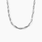 Collier Arkady Argent Blanc - Chaines Femme | Histoire d&rsquo;Or