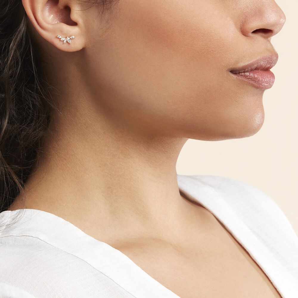Boucles D'oreilles Pendantes Dorées 15 Cm - Neuf Sans Emballage, Alliage, Dormeuses