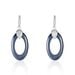Boucles D'oreilles Pendantes Peer Argent Blanc Oxyde De Zirconium - Boucles d'oreilles fantaisie Femme | Histoire d’Or
