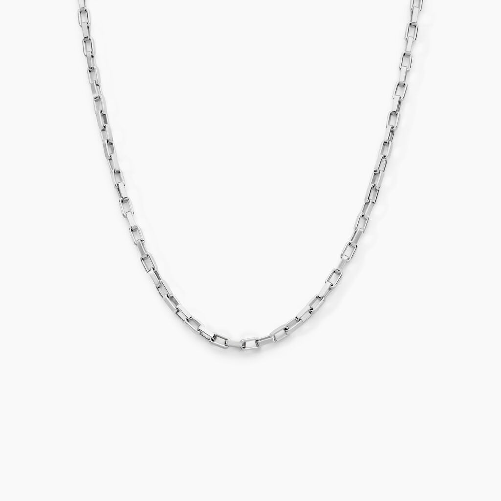 Chaine Donte Argent Blanc - Chaines Homme | Histoire d&rsquo;Or