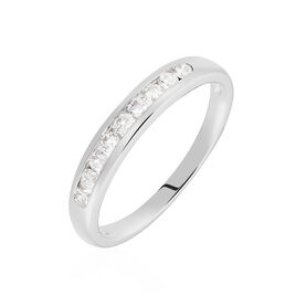Alliance Giulia Or Blanc Diamant - Alliances Femme | Histoire d’Or