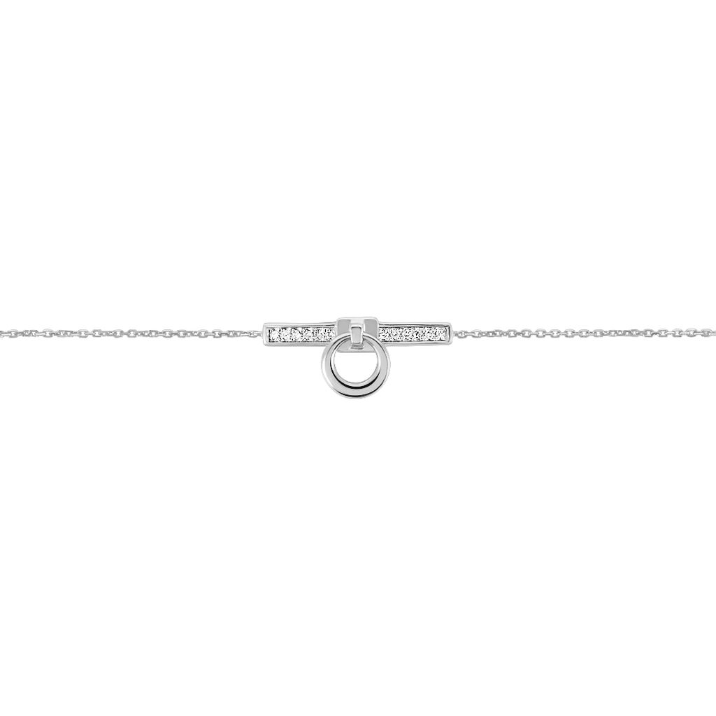 Bracelet Molly Or Blanc Diamant - Bracelets Femme | Histoire d’Or